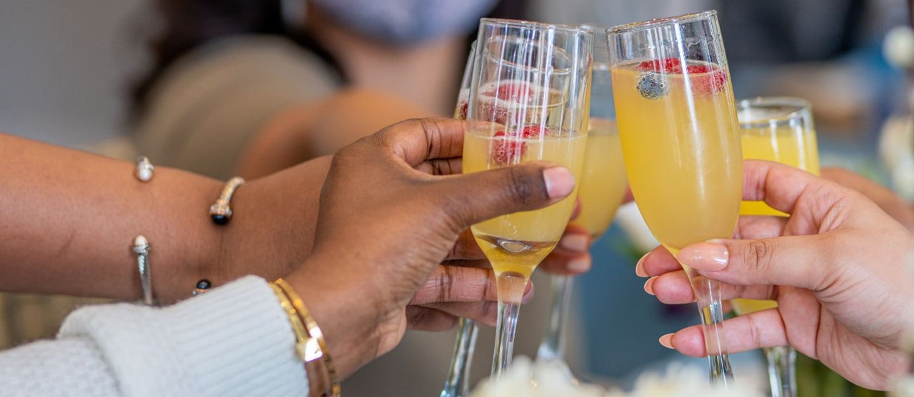 Mimosas At Bottomless Brunch 1380X600px