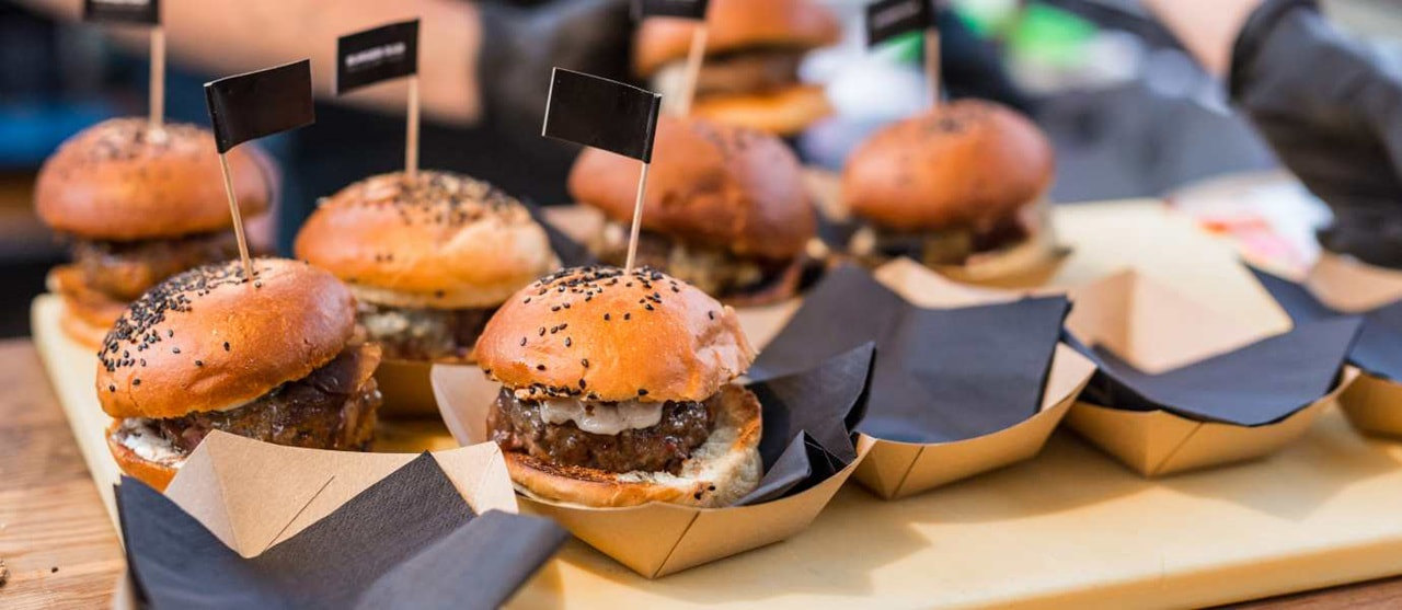 Burgers at Food Festival