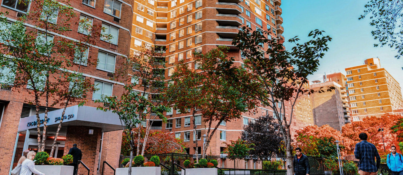 KBC Entrance in Fall